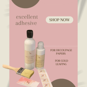 Decoupage glue by NostalgiaNest Furnishes